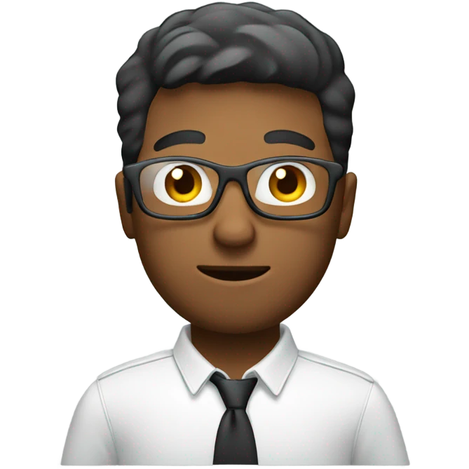 videographer guy with glass emoji