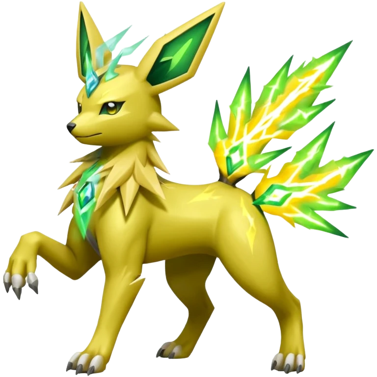 Zygarde-Electrike-Jolteon-Manectric-Fakémon-fusion, full body emoji
