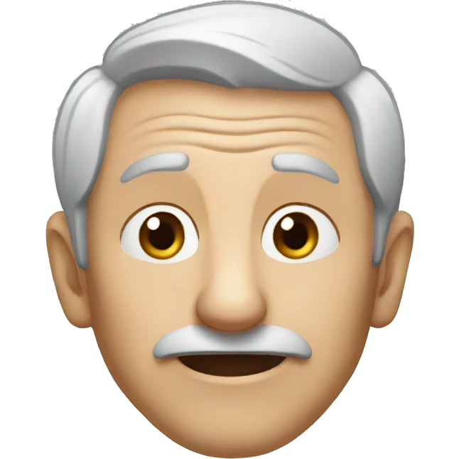 A old man who is a rat emoji