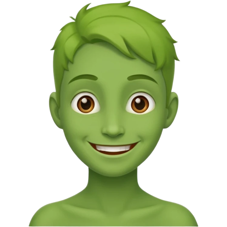 green friend emoji