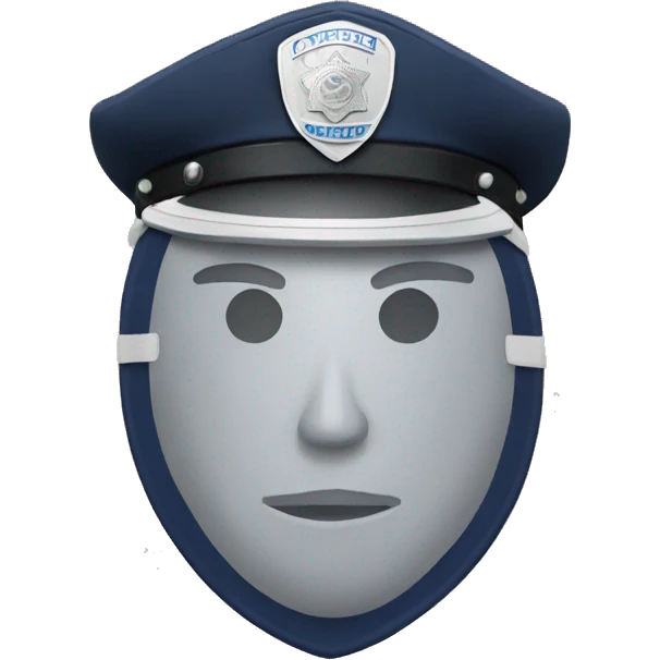Police badge emoji