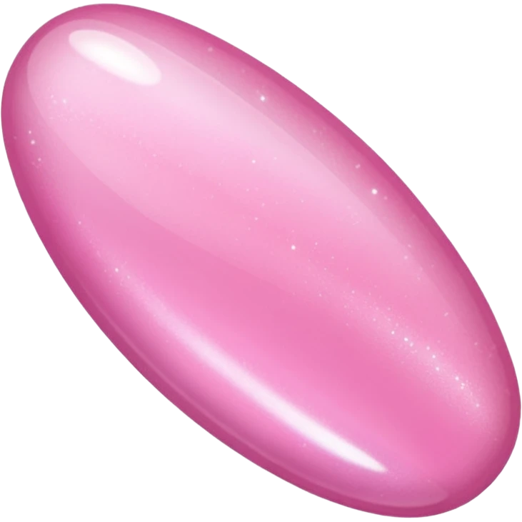 Pink shimmer nails emoji