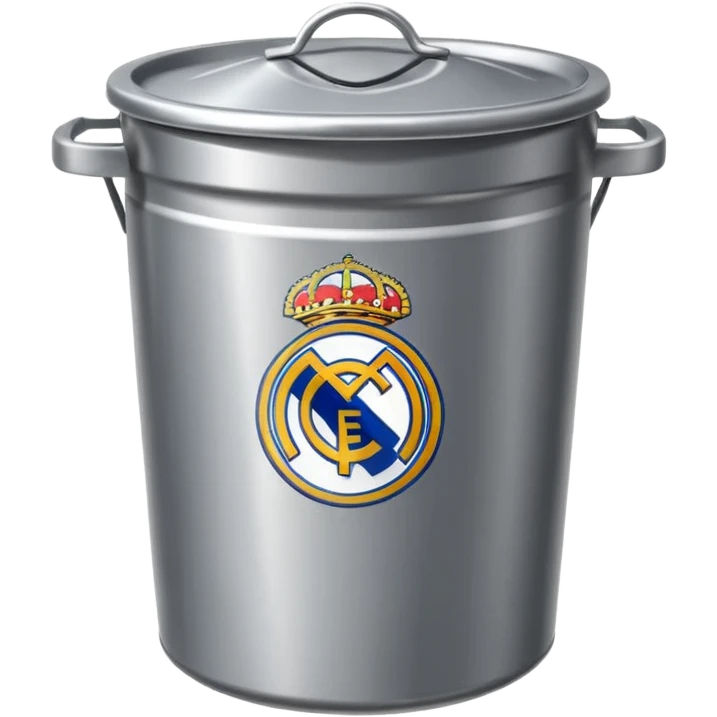 Real Madrid poubelle emoji