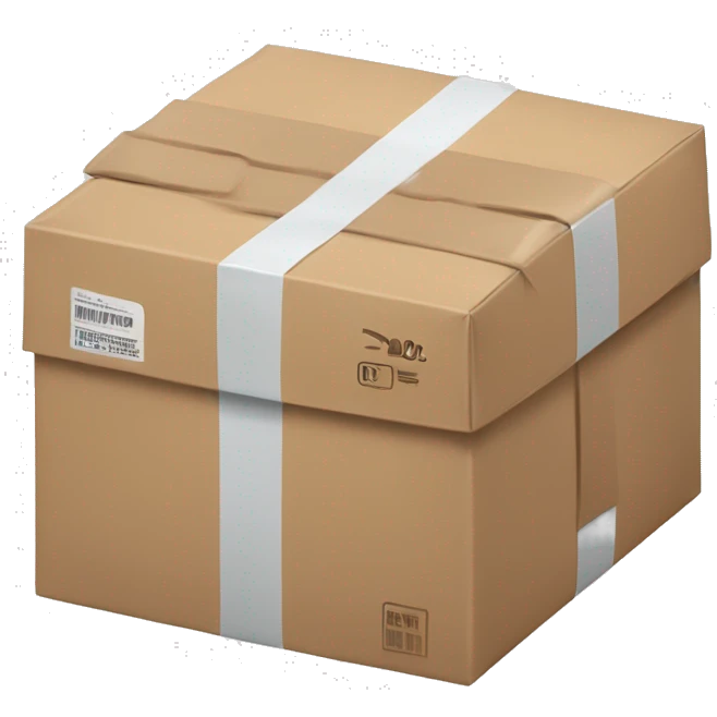 Amazon package ￼ emoji