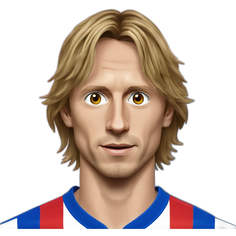 Luka Modric in croatian jersey emoji