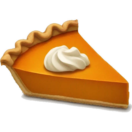 Pumpkin pie  emoji