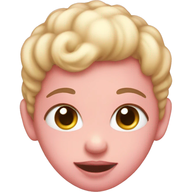 a baby pink heart emoji