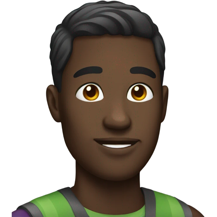 gay black man emoji