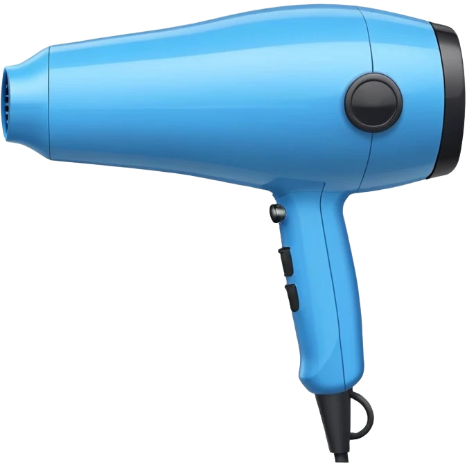 hair dryer emoji