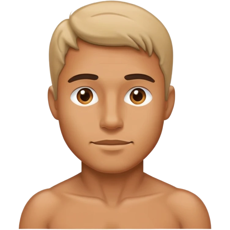 Голый мужик emoji