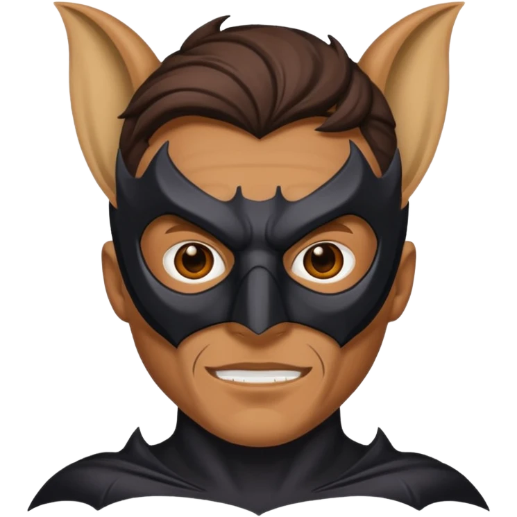 Bat man emoji