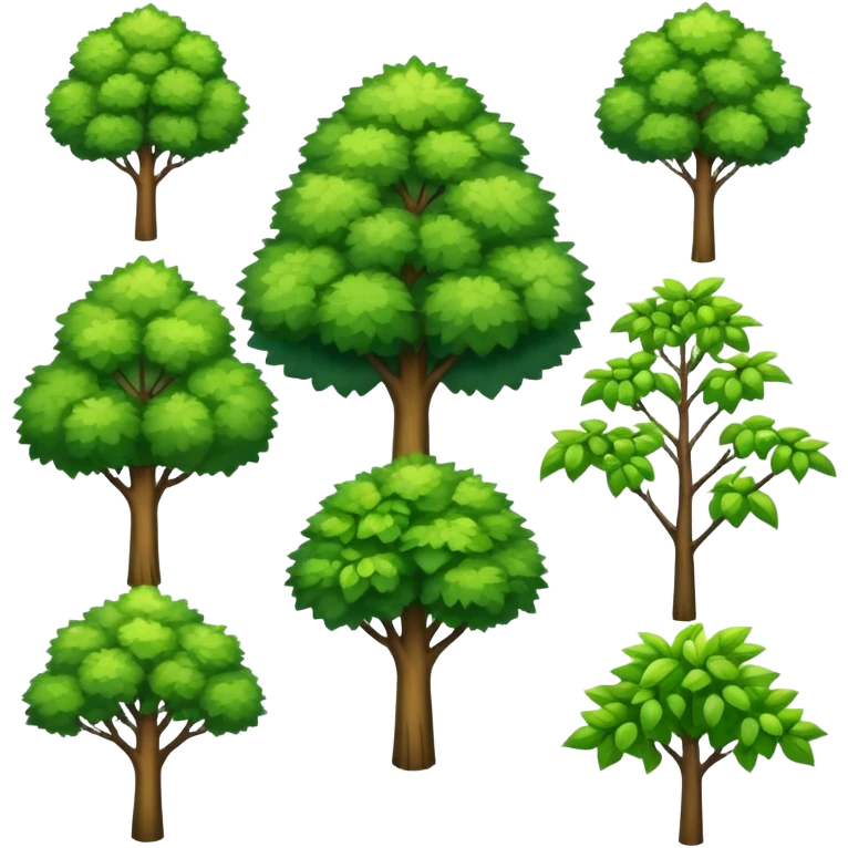 Trees emoji