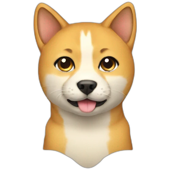 Cat doge emoji