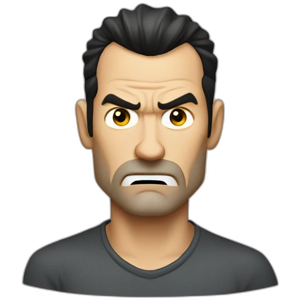 Angry Jerome Kerviel emoji