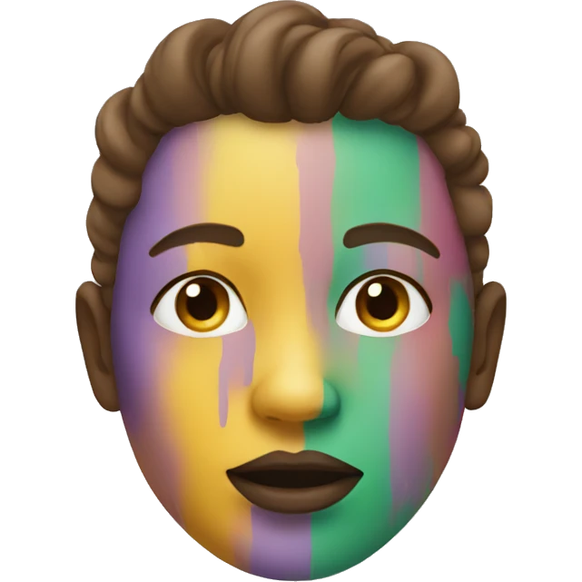 Applying color to face emoji