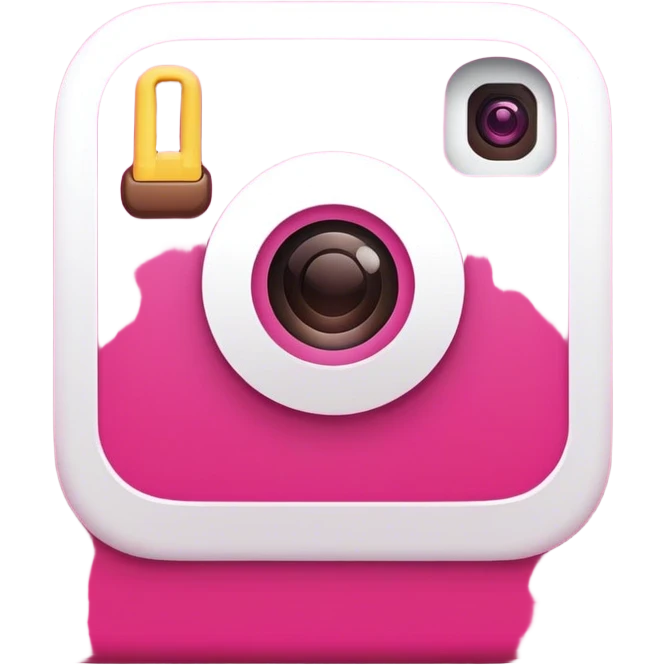 Instagram 2025 logo pink emoji