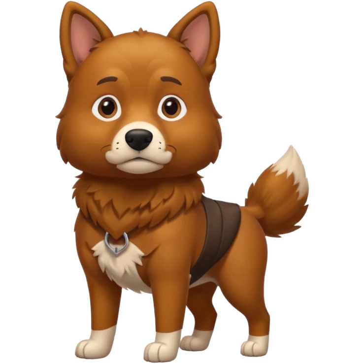 hunter dog big and storng emoji