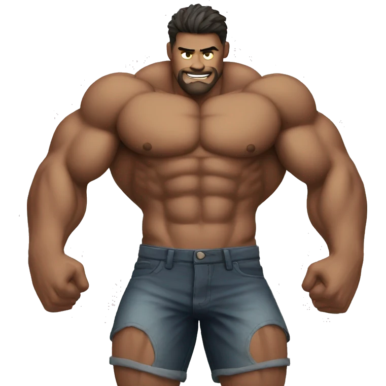 muscular guy emoji