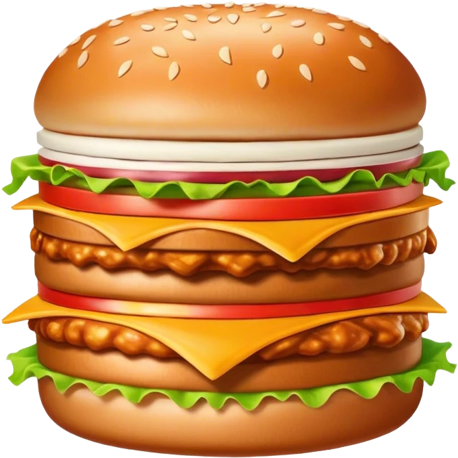 Whopper, whopper, whopper, whopper, chicken, double triple whopper emoji
