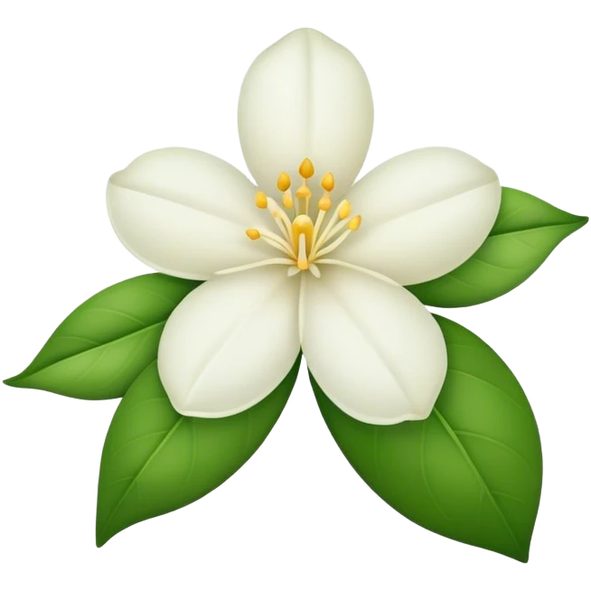 Jasmine Flower emoji