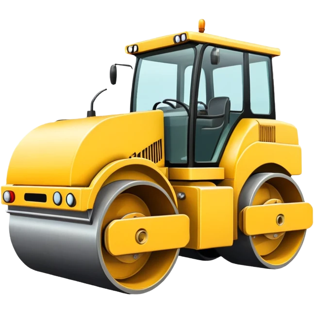road roller side view emoji