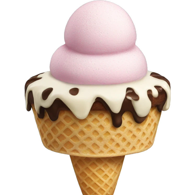 ice cream tower emoji