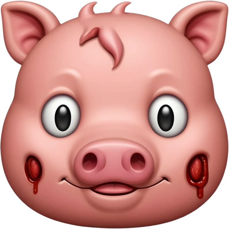 rotten pork meat emoji