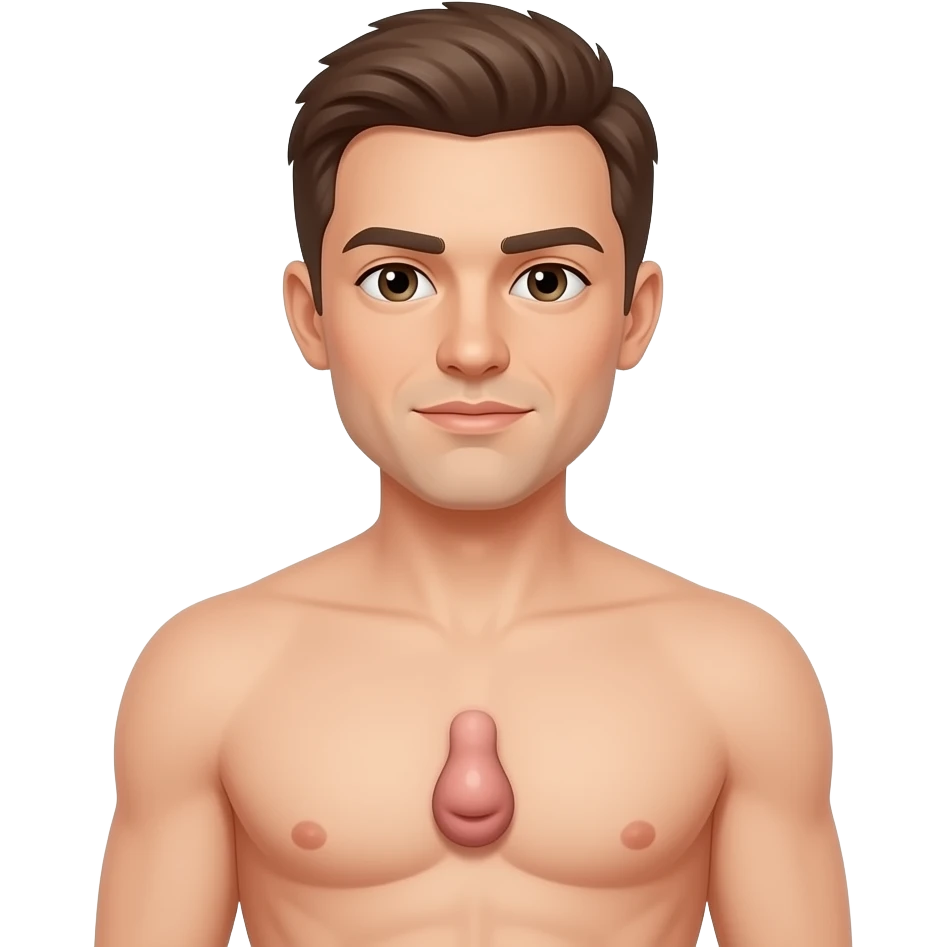 male/no clothes/penis emoji