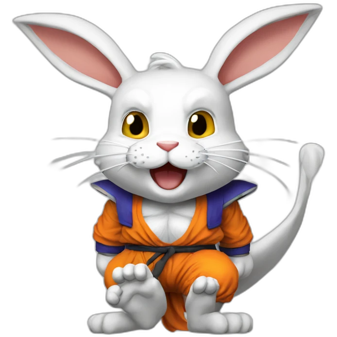 Dragon ball z lapin emoji