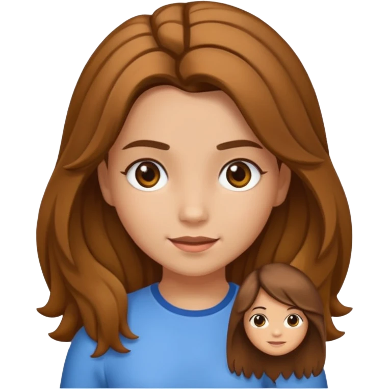 Gostaria que gerasse vários emojis de menina do cabelo cacheado grande, um castanho claro emoji