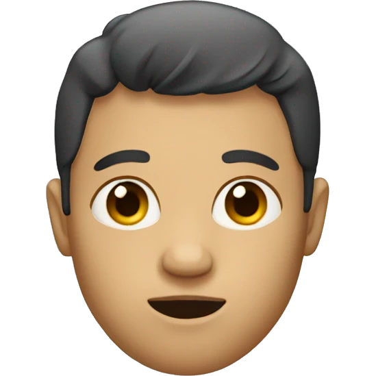 Face with.
No skin emoji