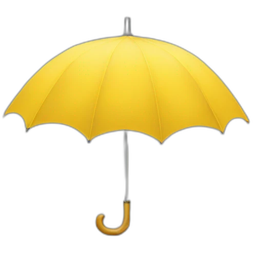 Yellow umbrella emoji