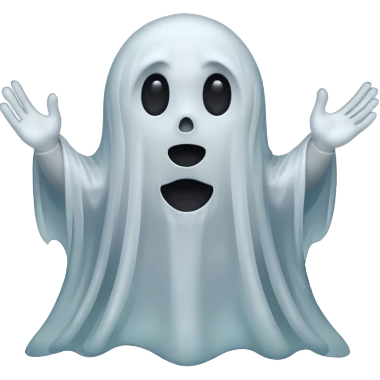 spooky ghost emoji