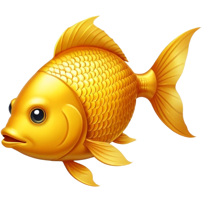 golden fish  emoji