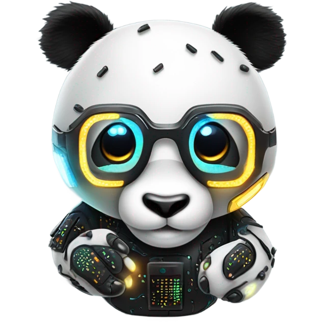 Tech panda emoji