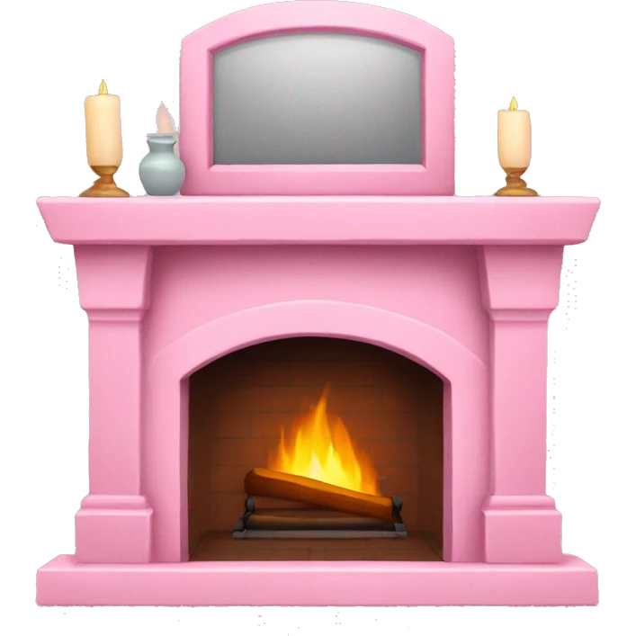 Winter Pink FirePlace emoji