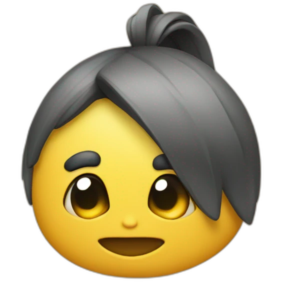 Letra G com um gancho emoji