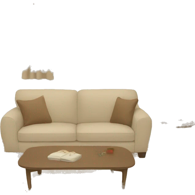 beige living room emoji