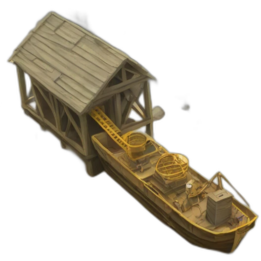 gold mining on the river emoji