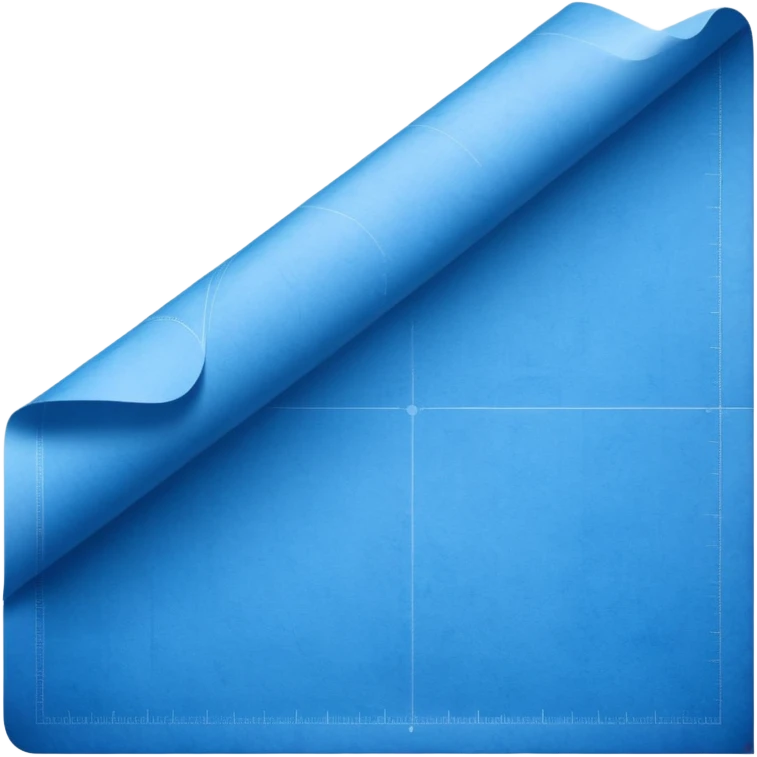 blueprint paper emoji