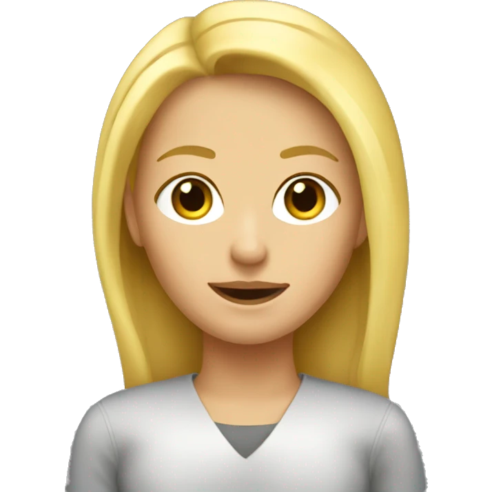 blond female semi truck drive emoji