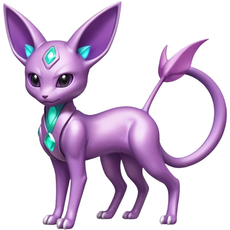 Miraidon-Genesect-Espeon-Mewtwo-Fakémon-hybrid-creature (full body)  emoji