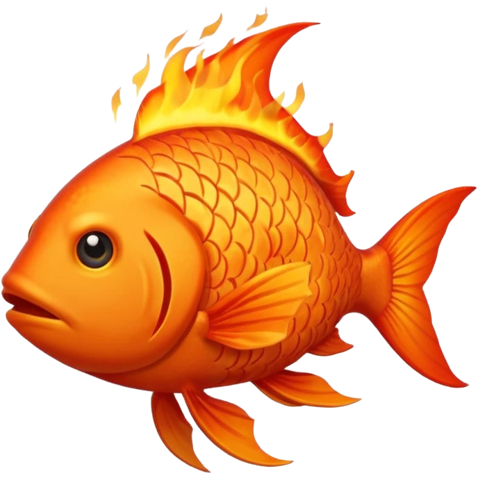 fire elemental fish emoji