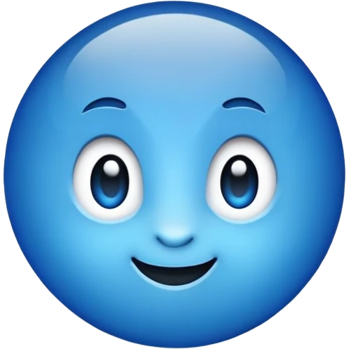 Blue tick emoji