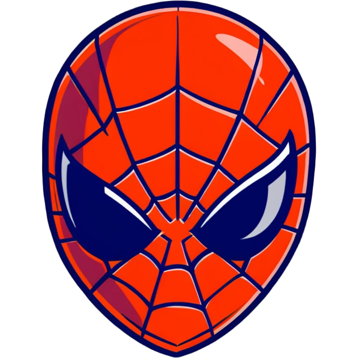 Spider-Man face emoji