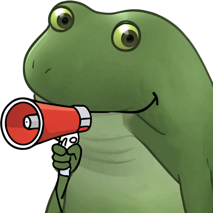 megaphone, simple, colorful, no text emoji
