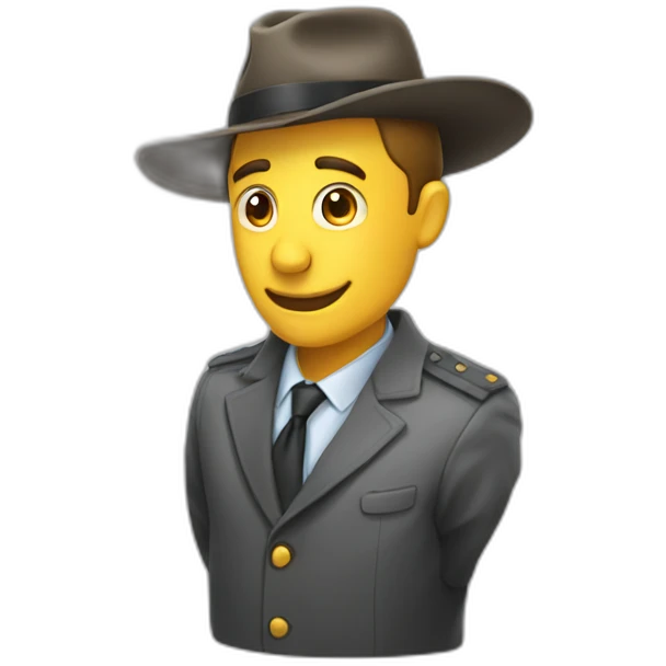 polite man taking off his hat emoji