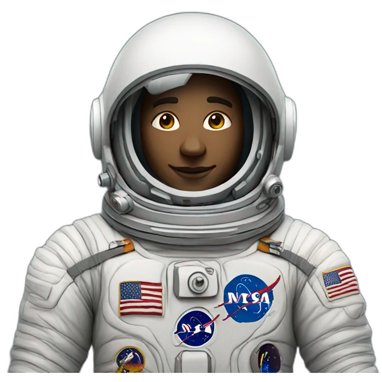 astronaut by freeny emoji