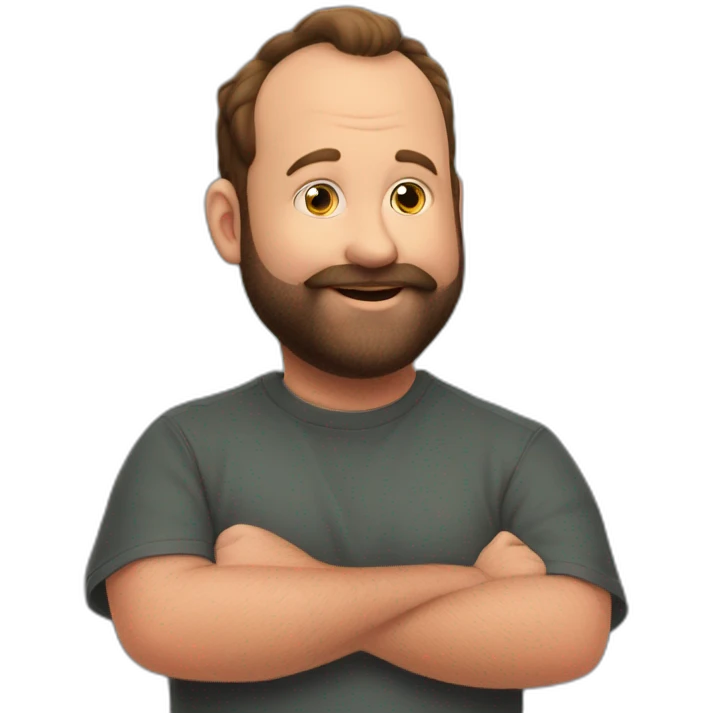 tom segura kissing bert kreischer emoji