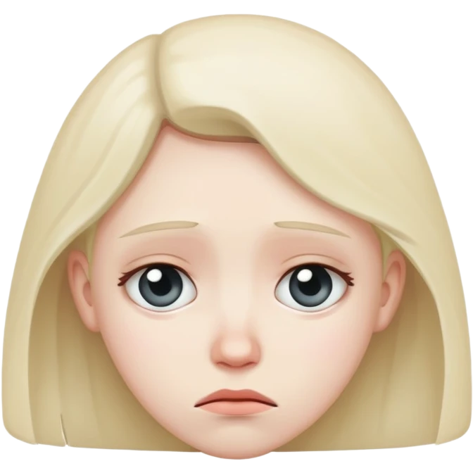 Triste emoji